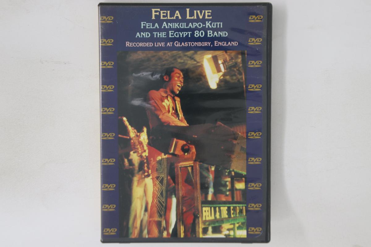 

DVD FELA KUTI - Fela Live 101 SHANACHIE 2000 Non Japan World Music Used