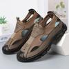 2024 Summer Sandals, Men's Mesh Breathable Shoes, Hollow Outdoor Leisure and Water wading Shoes, Baotou Tuo Men's