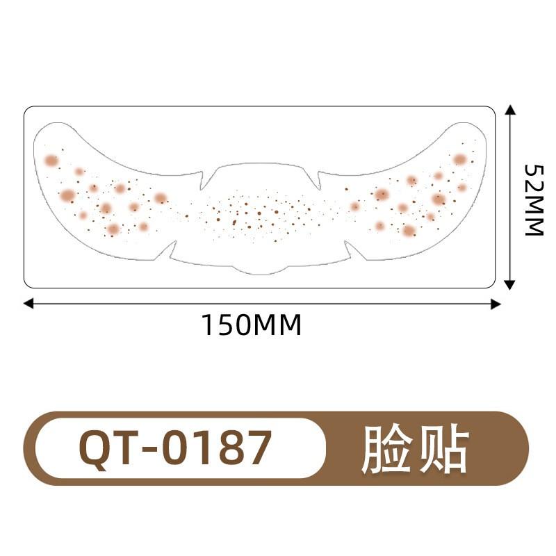 Waterproof Temporary Freckle Tattoos Christmas Party Makeup Long Lasting Fake Stickers Holiday Events