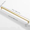 glossy gold silver black and white nickel cabinet door handles, kitchen cabinet drawers, wardrobe aluminum alloy