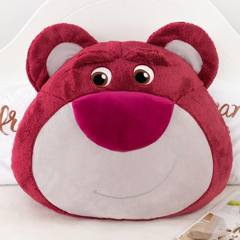 

Toy Lotsohuggin Story3 Bear Pillow Doll Plush Toy Pillow Home Cushion Smile,40cm