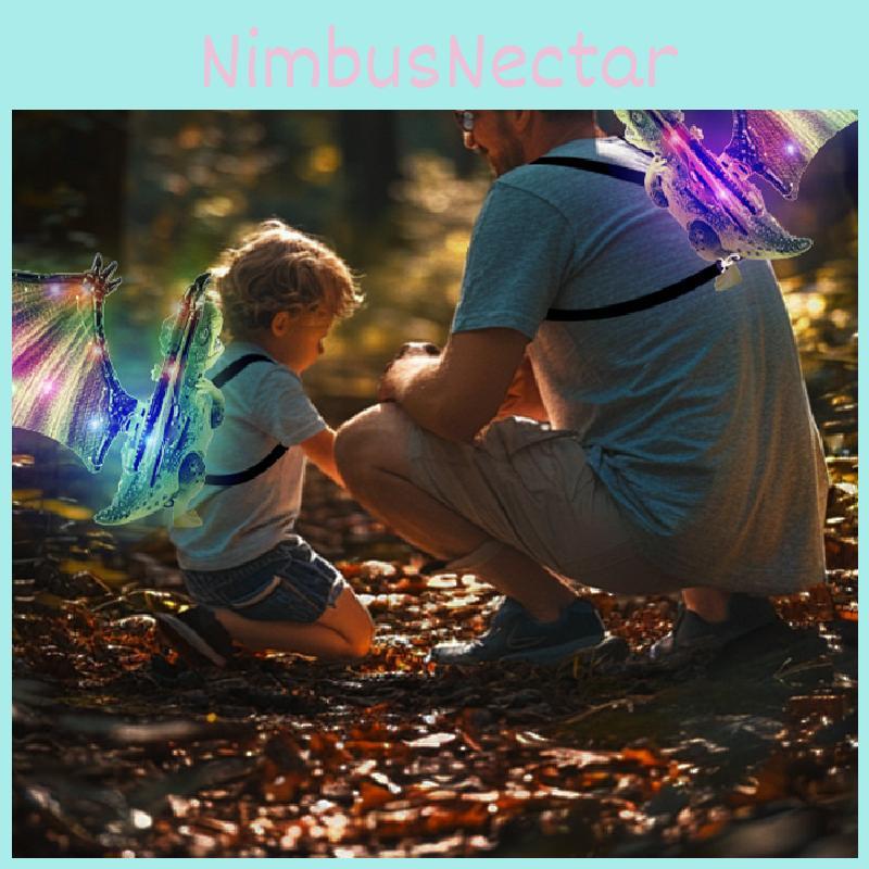 LED-Licht Musik Dinosaurierflügel Mit Interaktiven Funktionen Für Kinderspiel Und Entwicklung