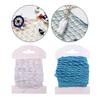 Lot de 2 filets de pêche décoratifs en coton 13x100cm Pour la décoration des maisons côtières, Toiles de fond pour la photographie, Articles de fête