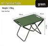 Tactical Folding Outdoor Table: Portable Multifunctional Camping, Picnic, and Tea Table