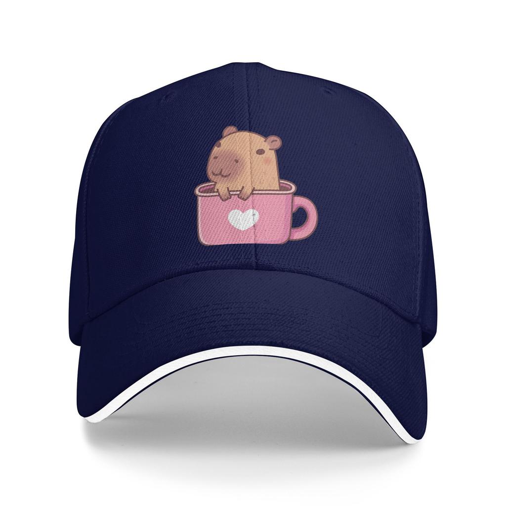 Kapybara   Keps Baseballkeps Var Cappy Trendig Truckerkeps Sommar Unisex Unisex Utomhus Sport Snapbackkeps