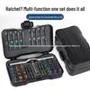 50-in-1 Multi-functional Ratchet Screwdriver Set with High Hardness S2 Steel Bits and Sockets