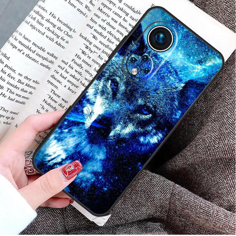 

Чехол Animal Wolf Galaxy для Honor Magic 5 6 7 8 Pro Honor Win RT X9d X9c X9b X9a X8c X8b 50 70 90 400 200 Lite Honor Magic5 Lite