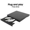 USB3.0 External Mobile Optical Drive DVD RW Burner Brushed Laptop Accessory for 8X  DVD ROM