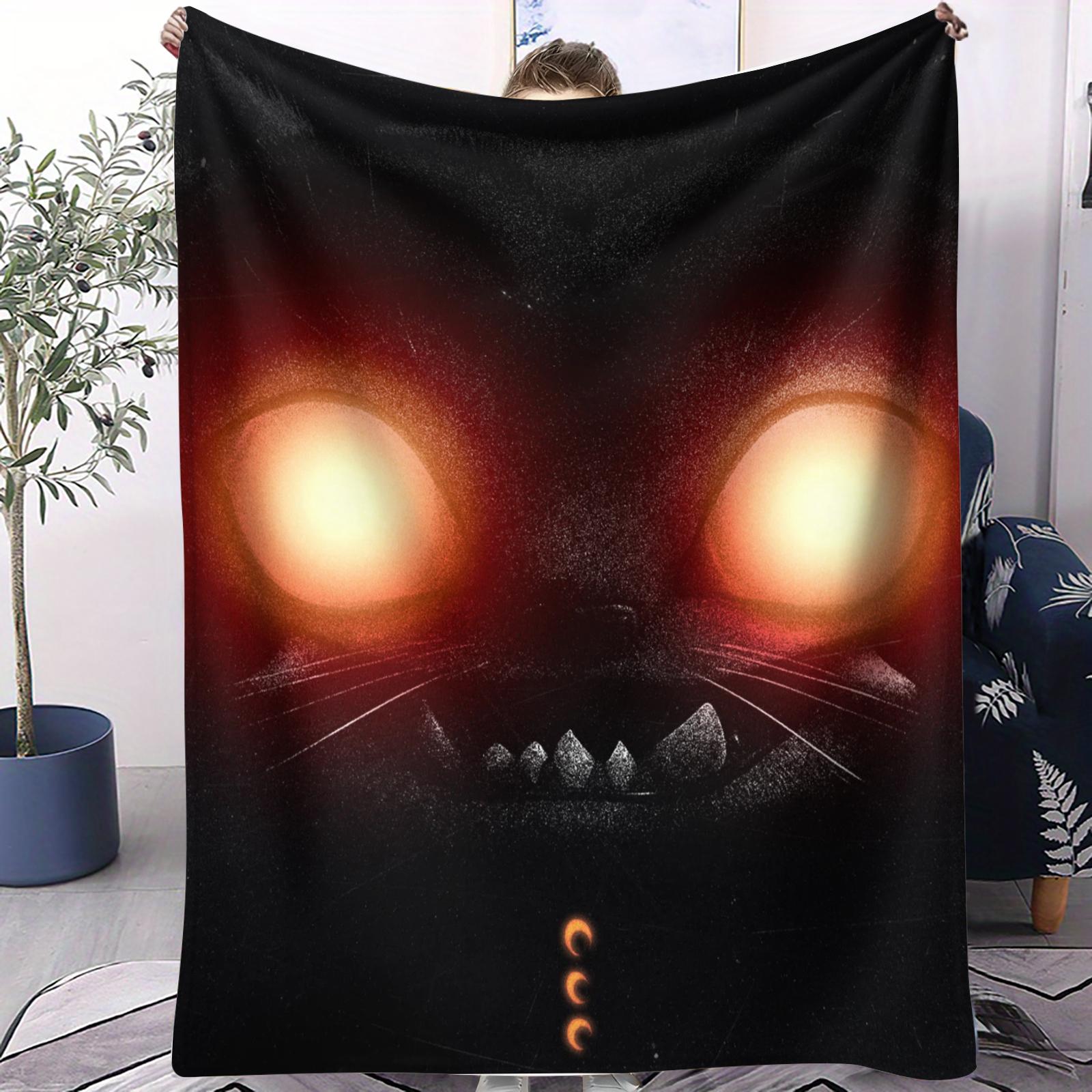 

Viral KPop Devil Hunter Print Pattern Blanket Small Cover Blanket Multifunctional Soft And Comfortable Suitable For All Seasons 70x100cm