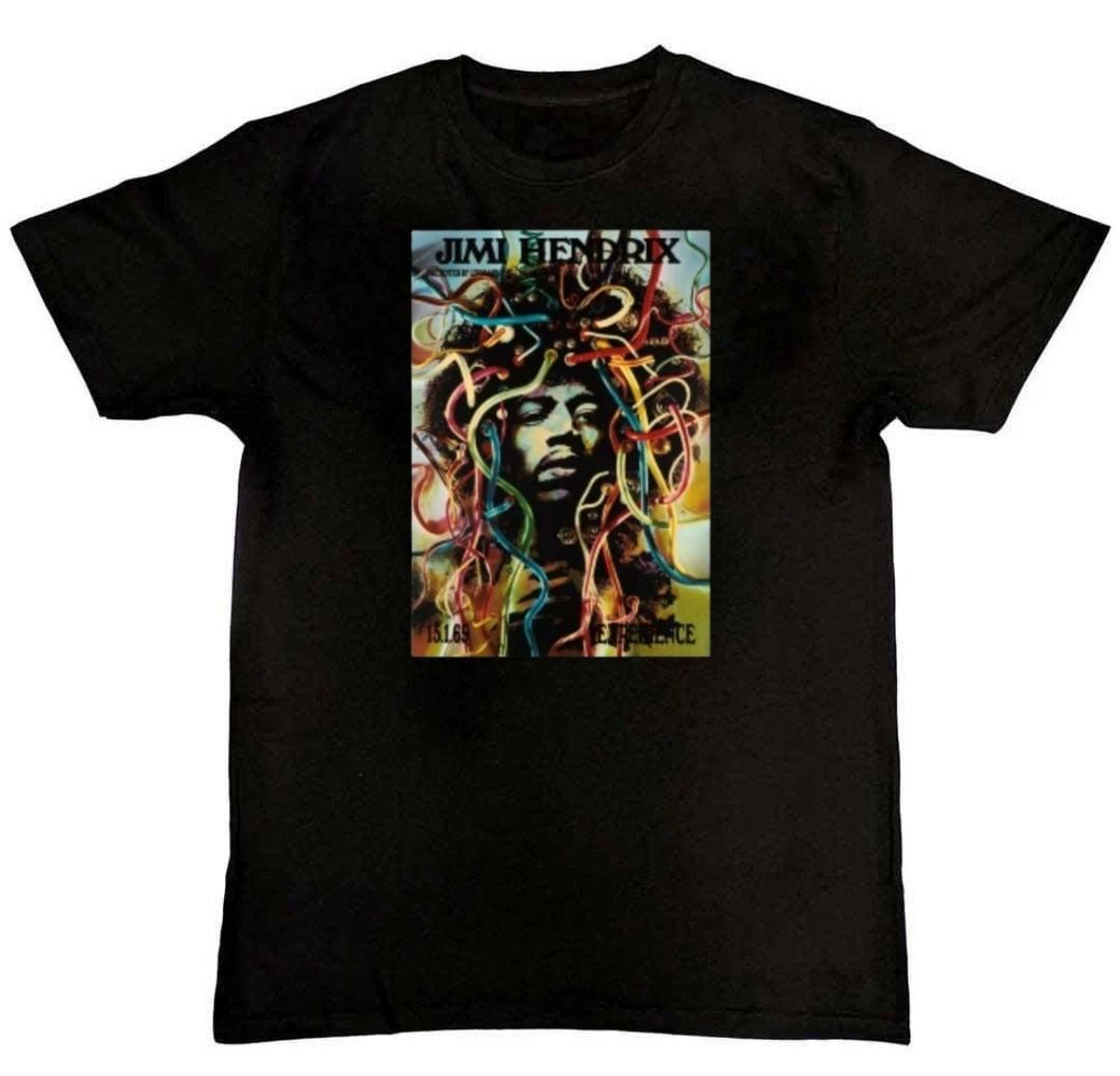Jimi Hendrix - A Magic Time Album Cover Mens T-Shirt L