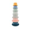 Hourglass Stacking Cup Water Playing Toys for Pools Bathtub Shower Interactive Toy for Baby 6M+ Early Learning 7Pieces