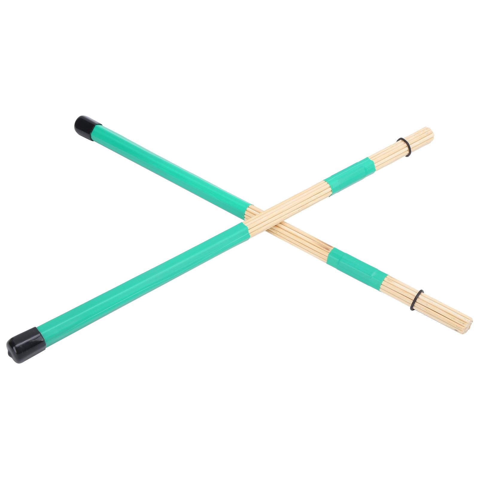 

1 пара барабанных палочек, набор палочек, набор барабанных палочек, аксессуары для перкуссии(зеленый ) зелёный