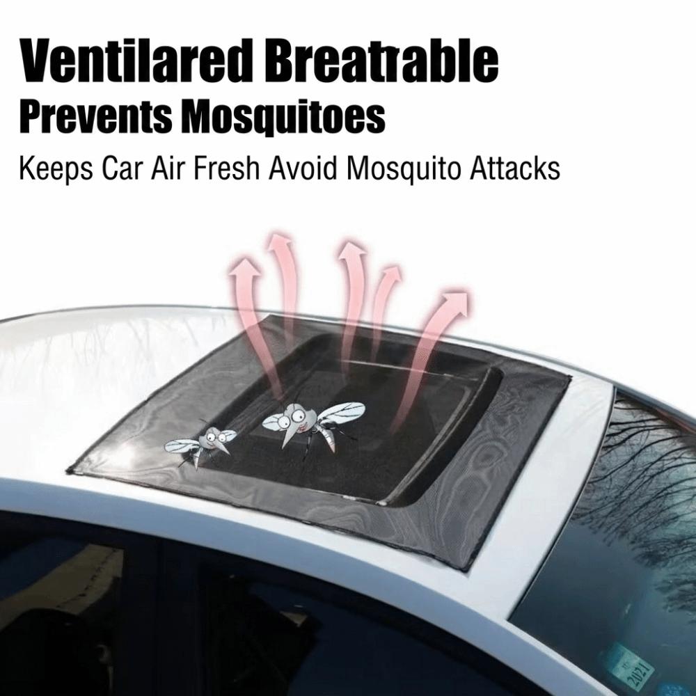 Anti Dust Sunroof Mosquito Net Breathable Sunshade Screen Mosquito Net Screen  Vehicle Sunroof