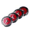 56/60mm Car Wheel Hub Cap Auto Emblem Stickers Refit Accessories For Mercedes Benz G S R C E B A Class GLA GLK C180 E300 S200