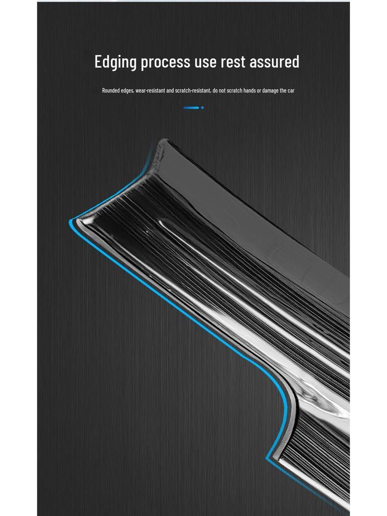 Stainless Steel Door Sill Strips for 2017-2023 Skoda Kodiaq
