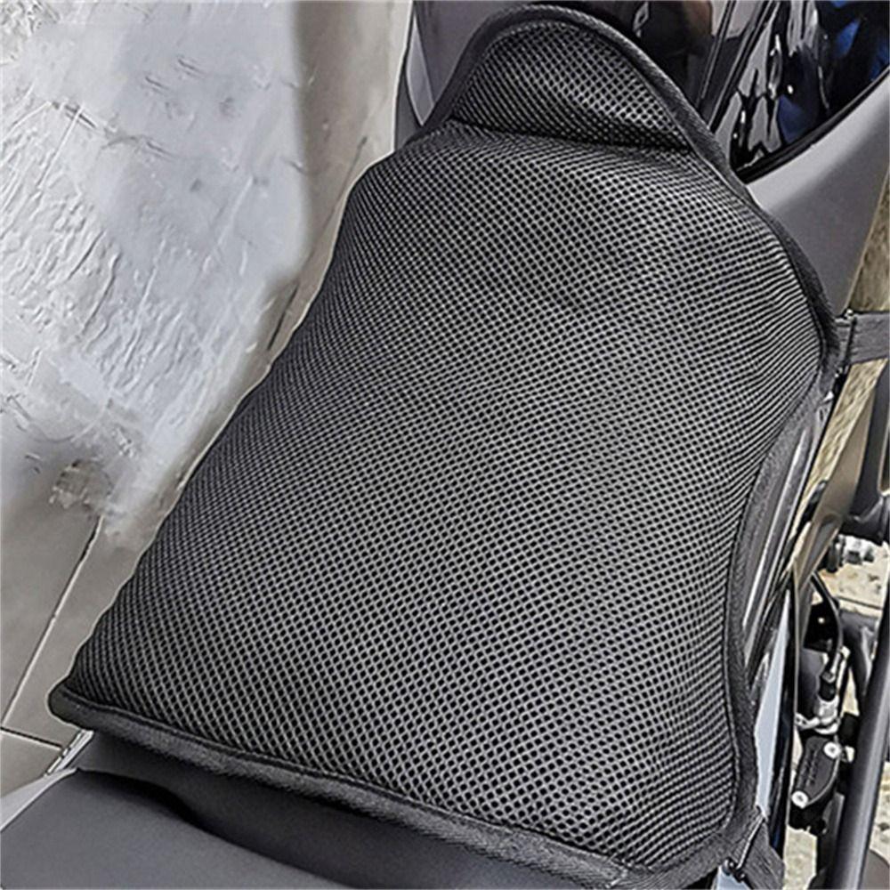 Heat Insulation Motorcycle Gel Seat Shock Absorption Motorbike Cushion  Seat Cover