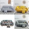 High-quality Geometric Flower Pattern Slipcover For Ultimate Sofa Protection And Style