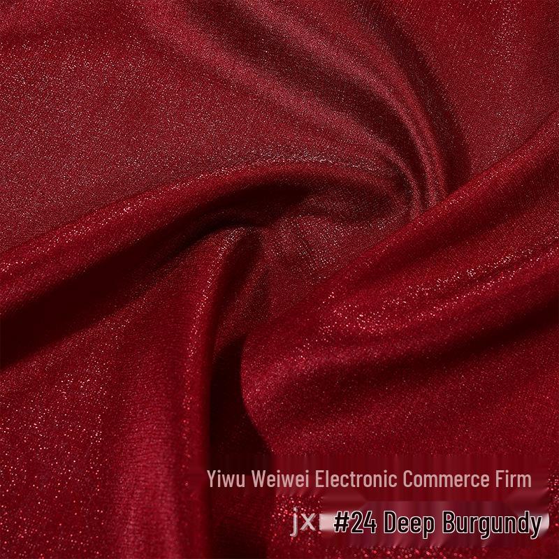 Meteor Satin Fabric: Flash Bark Satin Hanfu Skirt, Sofa Cushion, Pillow Cloth, Decorative Fashion Clothing Fabric.