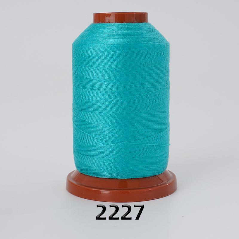 100-Color High-Speed Polyester Sewing Thread, 1100 Yards, Two-Ply, Fine and Durable for Hand and Machine Use.
