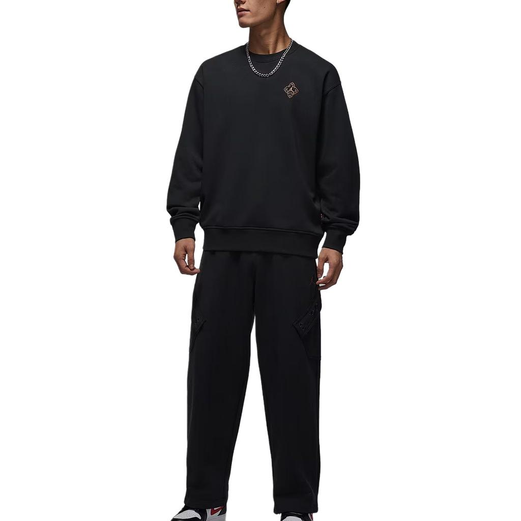 Jordan Flight Fleece New Year Series Year Of The Horse Knit Crewneck Sports Sweatshirt Men Sweatshirt IR0113010