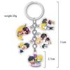 Banana Fish Killer Tremurător Ash Eiji Breloc Ornament Acrilic