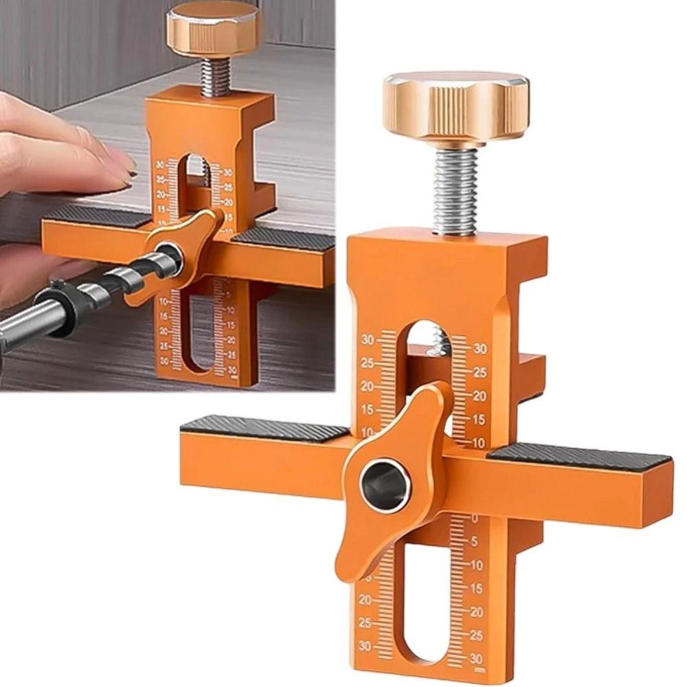Quick Positioning Cabinet Door Panel Installation Jig  Closet Door Mounting