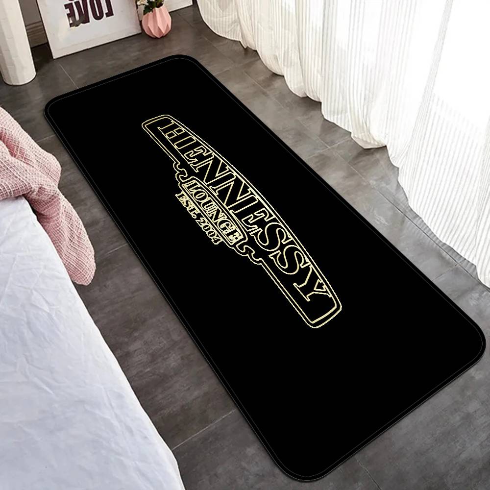 Hennessy Brandy Hallway Carpet Washable Non-Slip Living Room Sofa Chairs Area Mat Kitchen Doormat Area Rug