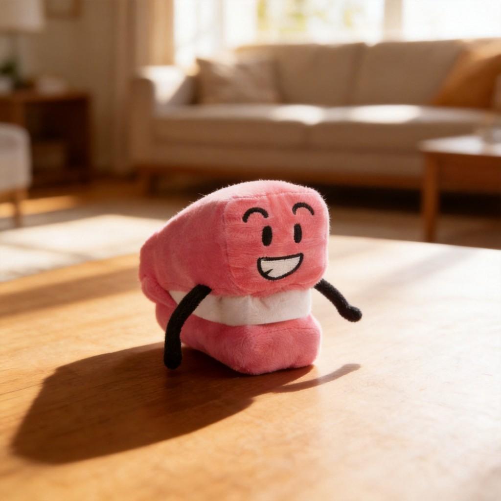Battle For Dream Island Plush Stapler Toy Soft Short Plush For Kids And Collectors