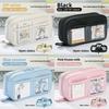 Canvas Pencil Case Large Capacity Durable School Supplies For Students