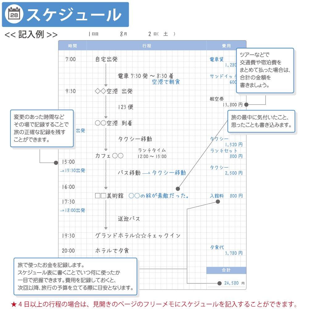 KOKUYO Travel Notebook for Various Writing LES-T103 (Suitable Tasks)