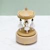 Rotating Ballet Dance Music Box for Children Girls Favor Tabletop Decoration Music Box for Living Room Bedroom Office