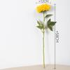 6pcs Real Touch Silk Fake Flowers Artificial Peonies Branch Hotel Decor White Flower Simulation Peony Festival Party Decoration