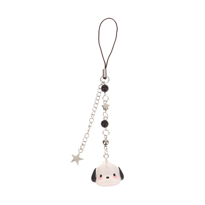 Y2K Pochacco Phone Lanyard Cute Transparent Anime Puppy Mobile Phone Chain Couple Keychain Camera Pendant Best Friend Gifts