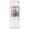 Mitsubishi Pencil EMOTT 5 10 Botanical Water-Based Pen, Colors, No. Color, PEMSY5C.NO10