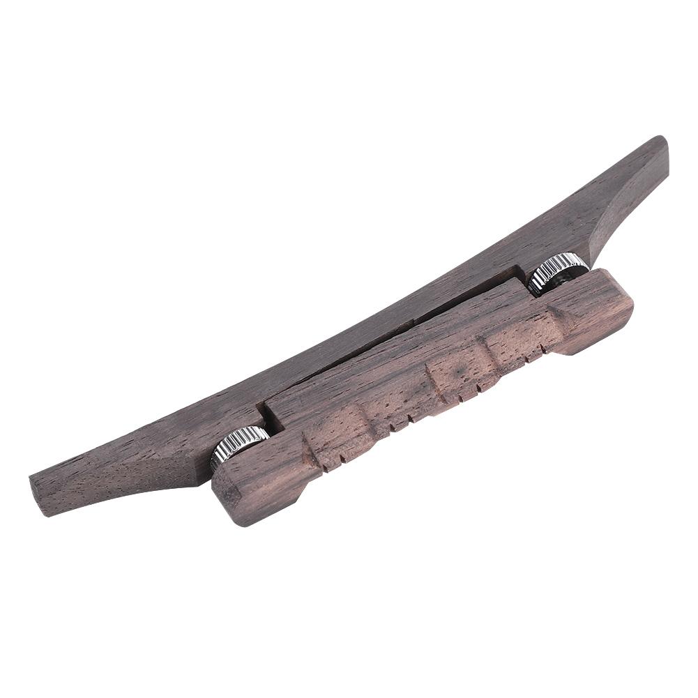 High Quality Adjustable Rosewood Mandolin String Height Bridge Musical Instrument Accessory