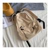 Schultasche Unbedruckte Serie Schultasche mit großem Fassungsvermögen Damen Koreanische Version Harajuku ulzzang Rucksack für Studenten Rucksack für die High School Ins-Stil
