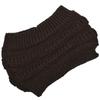 New Autumn and Winter Women's Knitted Hair Band Widened Face Wash Head Cover Empty Top Ponytail Woolen Hat