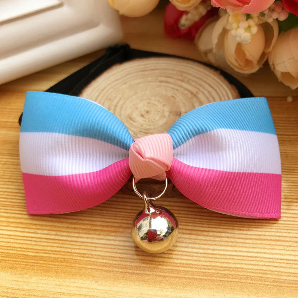 Pet Dog Cat Bow Tie Collar Fashion Pet Bows Cat Ties Bowties Neckties Bell Collar Small Dogs Accessories Puppy Grooming Supplies