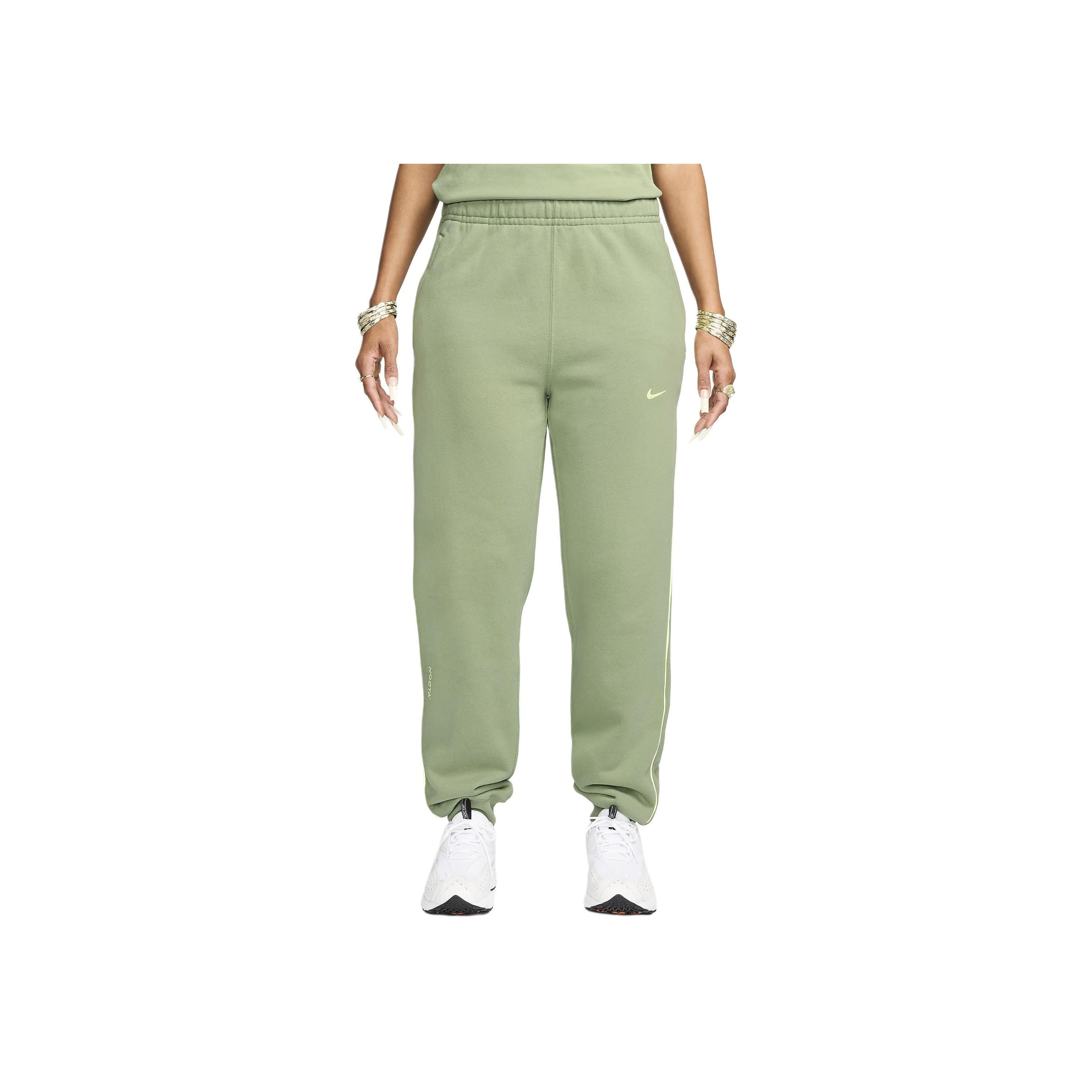 

Nike X Nocta Collab SS24 Вязаные брюки-джоггеры со средней посадкой и логотипом Низ унисекс Оливково-зеленый FN7662-386 XL