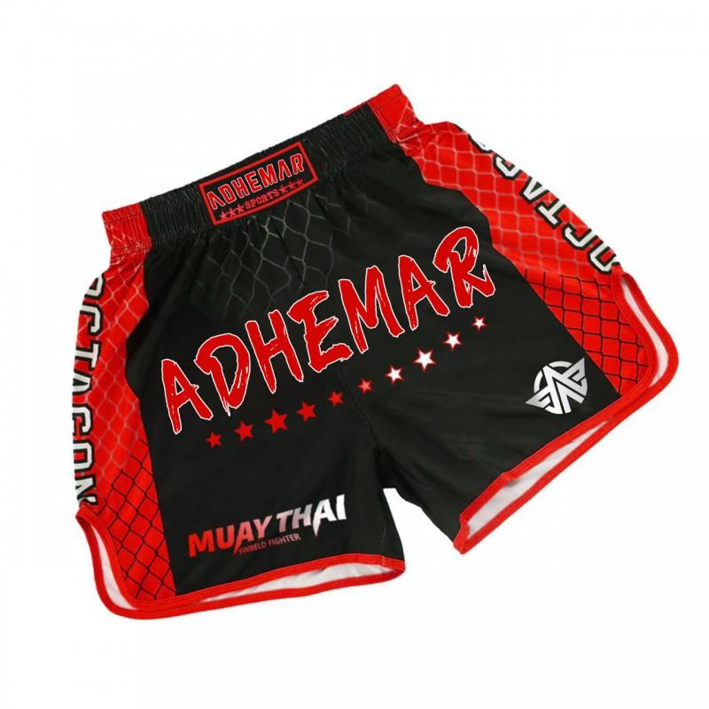 Breathable Quick Dry Cycling Shorts MMA Training Running Gym Sports Mid Waist