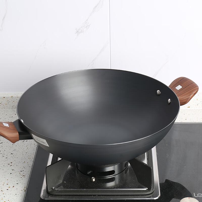 Alluflon Volcano Series 34cm Refined Iron Rust-Proof Wok