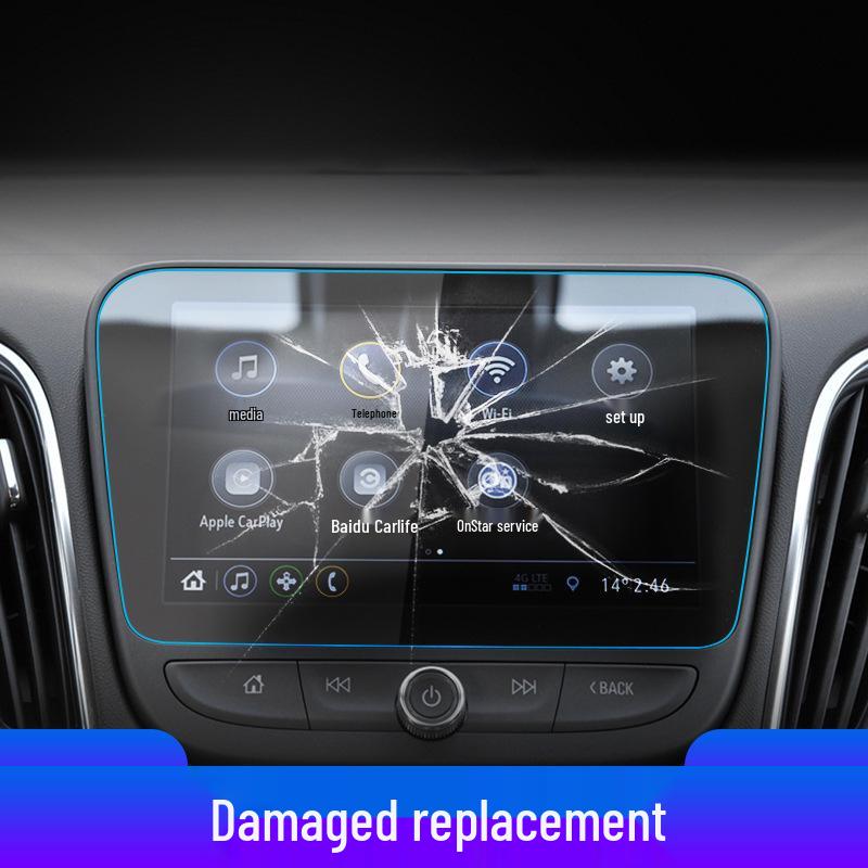 Chevrolet Malibu, Blazer & Trailblazer Navigation & Console Protective Film Car Accessories