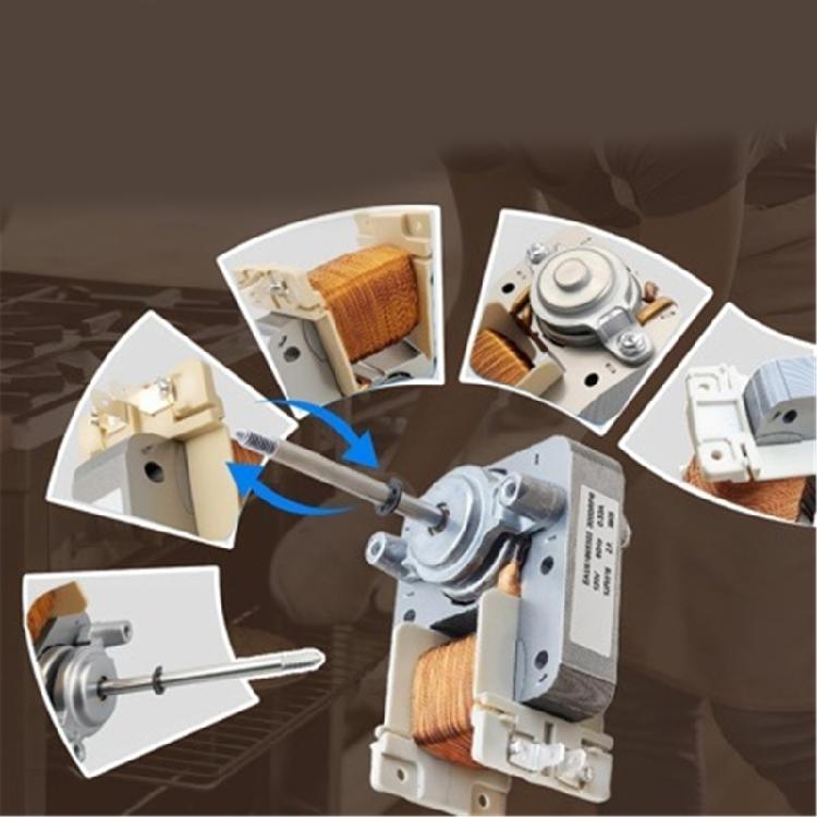 Efficient Cooling Convection Fan Motor Low Noise Cooling Oven Motor for Kitchen Stove Smooth and Quiet Operation
