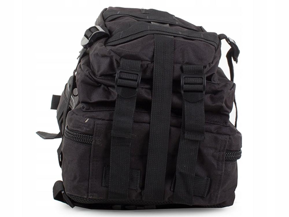 3P Military Backpack Black (50) Gab_B