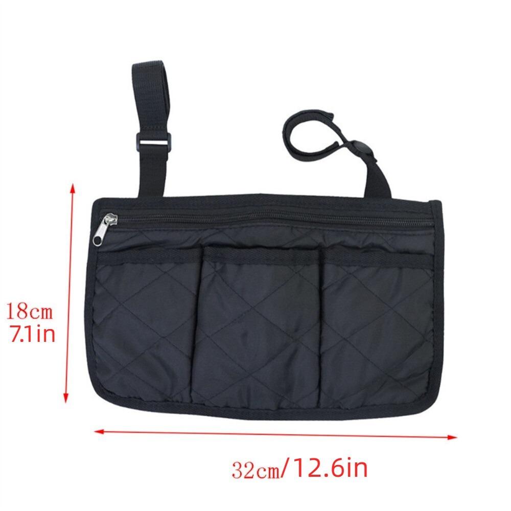 Multi-pocket Seat Armrest Side Storage Bag Large Capacity Baby Stroller Hanging Bag  Stroller
