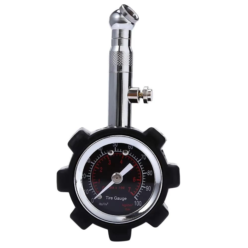 0~100 PSI Tire Pressure Gauge Reset Function Tire Pressure Monitoring Tool  Vehicle Maintenance