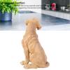 Anti Fade Dog Figurine Desktop Dog Decorative Figurine Cute Dog Statue  Home