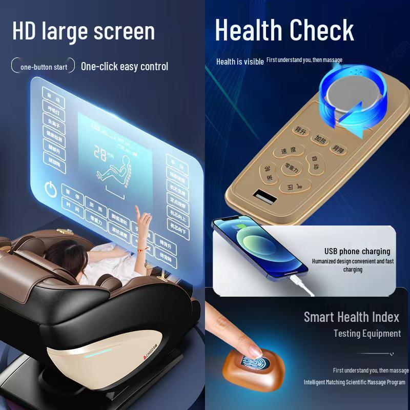 Smart Mechanical Arm Massage Chair with Heating & Full Body Airbags