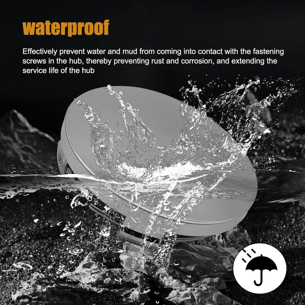 4 PCS Car Wheel Center Hub Cover, 60MM/2.36In Outer Diameter and 56MM/2.2In Inner Diameter, Snap-in Vehicle Rim Hub Caps Accessories (Silver)