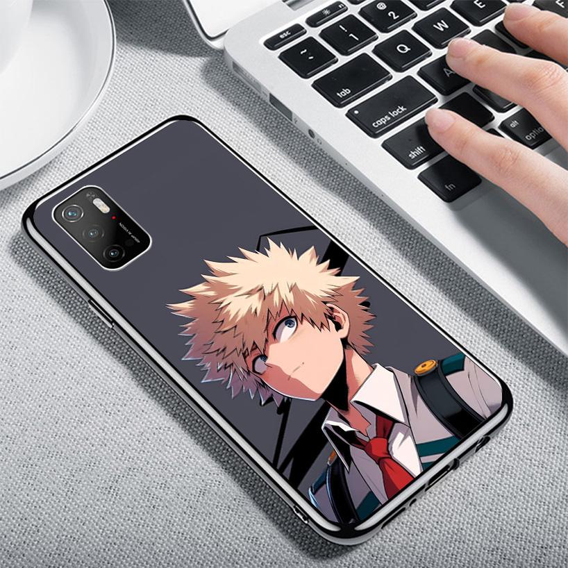 Bakugou Katsuki MHA My Hero Phone Case For Xiaomi Poco X7 X6 X5 Pro F7 Ultra Redmi 15C 15 13 13C 12 12C 10 10A 10C 9 9A 9C 9T Sh